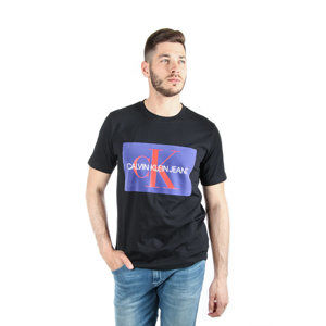 Calvin Klein pánské černé tričko Flock - XL (901)